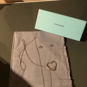 Tiffany & Co. Elsa Peretti necklace and earrings